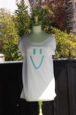 Tee shirt smiley AMERICAN VINTAGE