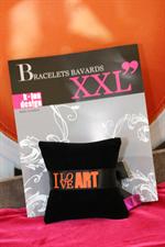 voir cet article : Pascale Risbourg Bracelet  XXL I LOVE ART
