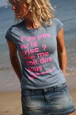 voir cet article : Al Dente Tee shirt femme t'as pas vu la crise ?