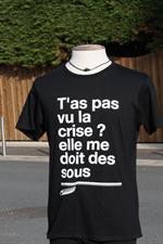 voir cet article : Al Dente Tee shirt homme t'as pas vu la crise ?