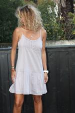 voir cet article : Bérénice Robe bretelle 100 % coton