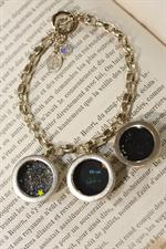 voir cet article : Servane Gaxotte Bracelet  Mon chéri étain galvanisé or gris