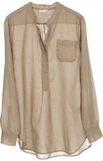 voir cet article : American Vintage Chemise manches longues col Mao