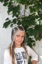 voir cet article : Maison Michel Lara - capuche oreille PVC enfant
