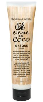 voir cet article : Bumble and Bumble Crème de Coco masque 150 ml