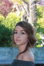 voir cet article : Maison Michel Diana-Pearl & chains thin headband black