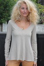 voir cet article : American Vintage Top manches longues col V