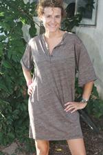 voir cet article : American Vintage Robe tunisen manches courtes