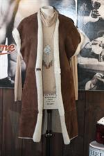 voir cet article : Forte Forte Long Gilet en mouton retourné