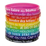 voir cet article : Caroline Lisfranc Set de 10 bracelets en silicone