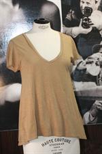 voir cet article : American Vintage Top manches courtes col V