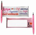 voir cet article : Caroline Lisfranc Stylo dérouleur I Love ma grand mère