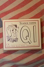 voir cet article : Marc Vidal Testez  votre QI