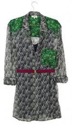 voir cet article : Roseanna Robe en soie avec doublure marine