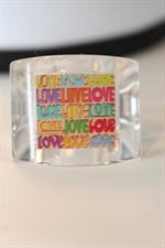 voir cet article : Mix Arts Concept  Bague Love Love Love